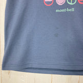 【Women's XS ネイビー系】 Montbell ( モンベル ) WIC.T Women's ウェザーシンボル Weather Symbol 吸水速乾 UVカット 光触媒消臭 ポリエステル ウェア トップス インナー シャツ ショートスリーブTシャツ クルーネック