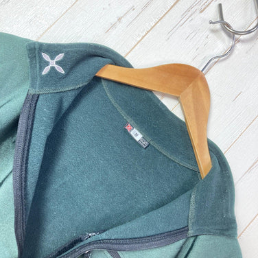 Montura 男士中号绿色抓绒套头尼龙上衣，外套，抓绒 z00057067