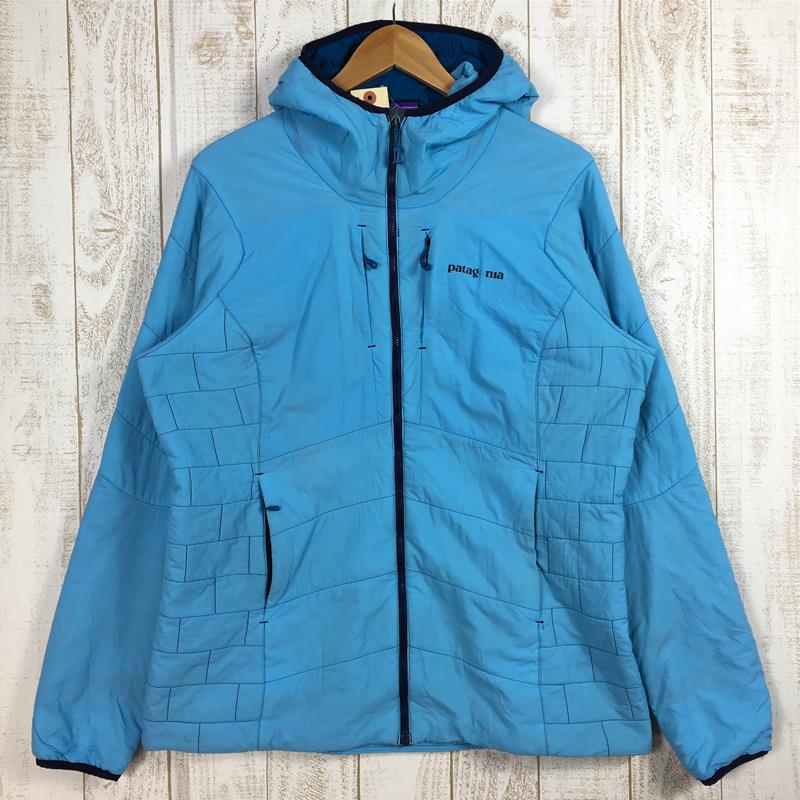 【Women's XL ブルー系】 Patagonia ( パタゴニア ) ナノエア フーディ Nano-Air Hoody ジャケット フルレンジ インサレーション 84265 International Women's ULT 化繊インサレーション アウター ジャケ