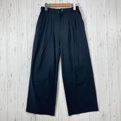 【Women's M ブラック系】 Columbia ( コロンビア ) デビルズ ブラッシュ ワイド パンツ Devils Brush Wide Pant ポリエステル ウェア ボトムス ロングパンツ ソフトシェル Omni-Shield ( オムニシールド ) z0