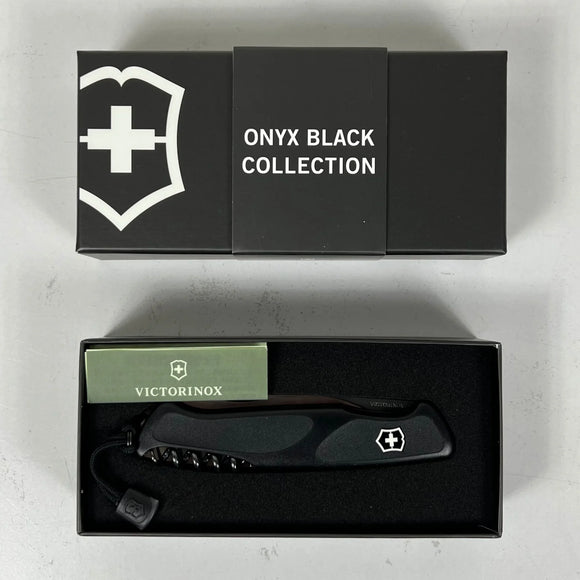 【OneSize ブラック系】 Victorinox ( ビクトリノックス ) レンジャーグリップ55 オニキスブラック Ranger Grip 55 Onyx Black 63668 z00056993  マルチツール 刃物 キャンピングギア