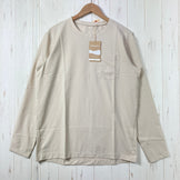 【Men's M ベージュ系】 Houdini ( フーディニ ) カバー クルー Cover Crew Foggy Mountain ポリエステル ウェア トップス インナー シャツ ロングスリーブTシャツ クルーネック 化繊 z00059718 Foggy Mo