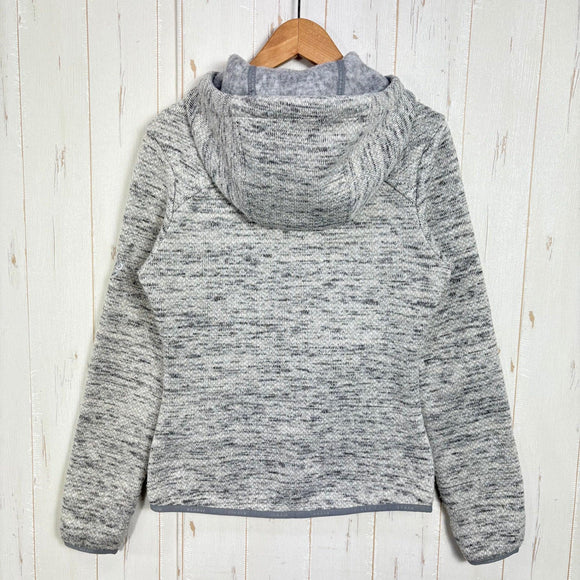 【Women's XS グレー系】 Mammut ( マムート ) チャムエラ ミッドレイヤー フーデッド ジャケット アジアンフィット Chamuera ML Hooded Jacket AF Women 裏起毛｜ニットフリース ポリエステル ウェア トップス アウタ