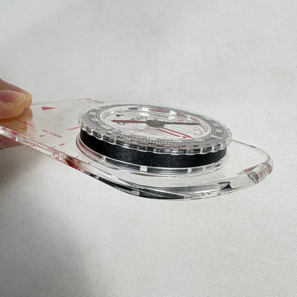 【OneSize クリアー系】 Suunto ( スント ) A-10 NH コンパス A-10 NH Compass 北半球用 ベースプレート式  z00061756