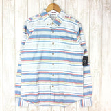 【Men's S ブルー系】Gramicci ( グラミチ ) サンタフェ ロングスリーブ シャツ Santa Fe Long-Sleeve Shirt 北米限定モデル International Men's コットン ロングスリーブシャツ インナー シャツ トップス ウェア - 【公式】2ndGEAR（セカンドギア）Webショップ【登山用品・アウトドア用品専門 買取販売店】