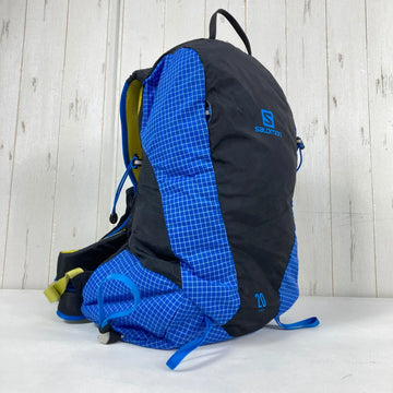 【OneSize ブルー系】 Salomon ( サロモン ) エスラボ エックス アルプ 20 S-LAB X ALP 20 UNION BLUE/BLACK/ALPHA YELLOW ナイロン バッグ ストレージ バックパック デイパック 容量【～29L】 z - 0