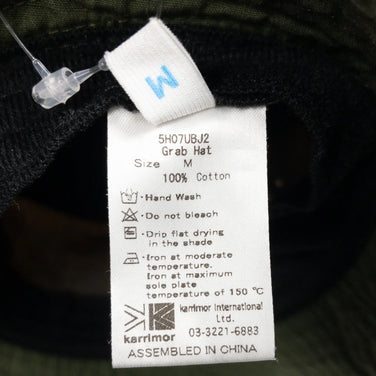 【Unisex M ネイビー系】 Karrimor ( カリマー ) グラブ ハット Grab Hat コットン 5H07UBJ2 Unisex マルチ ハット ヘッドウェア ウェア小物 ウェア - 【公式】2ndGEAR（セカンドギア）Webショップ【登山用品・アウトドア用品専門 買取販売店】
