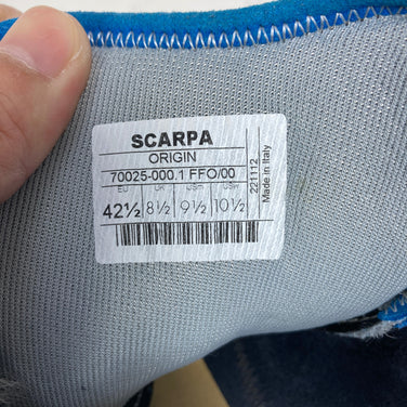 【Unisex 29.0cm ブルー系】 Scarpa ( スカルパ ) オリジン Origin レザー フットウェア ロッククライミングシューズ z00060069  ロッククライミングシューズ フットウェア