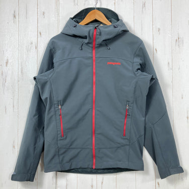【Men's S グレー系】 2014 Patagonia ( パタゴニア ) アズ フーディー Adze Hoody FYF ソフトシェル ポリエステル ウェア トップス アウター ジャケット フリース ポーラテック・ウィンドブロック z00060142 FYF
