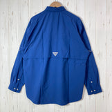 【Men's L ブルー系】 Columbia ( コロンビア ) バハマ 2 ロングスリーブ シャツ Bahama II L S Shirt PFGシリーズ ナイロン ウェア トップス インナー シャツ ロングスリーブシャツ 化繊 z00059486  化繊 ロ