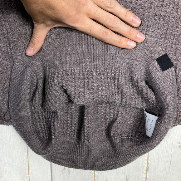 【Men's S パープル系】 The North Face ( ザ・ノースフェイス ) グローブフィットハイネック Globefit High Neck ウール ウェア トップス インナー シャツ ロングスリーブシャツ ウール z00054773  ウール ロング