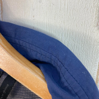 男式小号海军蓝 Mammut Boulder 衬衫，短袖，尼龙，上衣，汗衫，合成纤维，z00053834