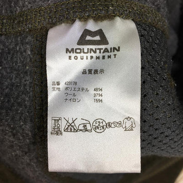 【Men's L グリーン系】 Mountain Equipment ( マウンテンイクイップメント ) シャモニー フーデッド ジャケット Chamonix Hooded Jacket ニット調 ウール混 フリース フルジップ フーディ 423178 Intern - 【公式】2ndGEAR（セカンドギア）Webショップ【登山用品・アウトドア用品専門 買取販売店】