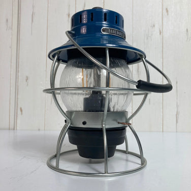[One Size Navy] Barebones Railroad Lantern Ocean Blue Lighting Gear Lantern z00053979 Ocean Blue Lantern Lighting Gear