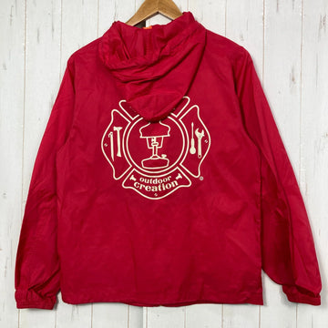 【Unisex S レッド系】 Viblant（ビブラント） ロゴ フーデッド ウィンドブレーカー Logo Hooded Windbreaker 入手困難 ナイロン ウェア トップス アウター ジャケット ウィンドシェル z00059229  ウィンドシェル アウ - 0
