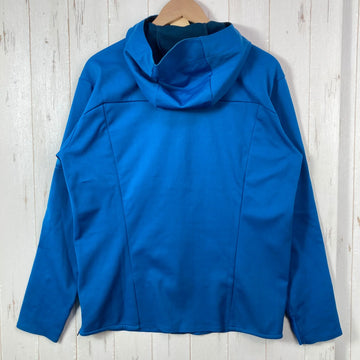 【Men's L ブルー系】 Mammut ( マムート ) アルティメート V ソフトシェル フーテッド ジャケット AF Ultimate V SO Hooded Jacket AF ポリエステル ウェア トップス アウター ジャケット ソフトシェル GORE - 0