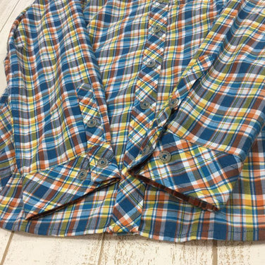 【Women's S ブルー系】Millet ( ミレー ) Ld クイックドライ ボネット ロングスリーブ シャツ Ld Qd Bonette Check Ls Shirt MIV01271 Women's コットン ロングスリーブシャツ インナー シャツ トップス ウェア - 【公式】2ndGEAR（セカンドギア）Webショップ【登山用品・アウトドア用品専門 買取販売店】