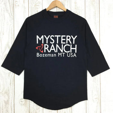 【Men's S ブラック系】Mystery Ranch ( ミステリーランチ ) ベースボールティー Baseball Tee Tシャツ 7部袖 ラグラン 生産終了モデル 入手困難 International Men's コットン ショートスリーブTシャツ クルーネック インナー シャツ トップス ウェア - 【公式】2ndGEAR（セカンドギア）Webショップ【登山用品・アウトドア用品専門 買取販売店】