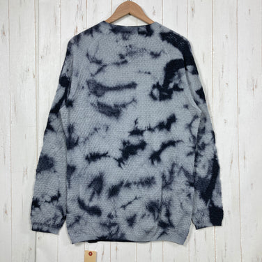 【Unisex L グレー系】 Bring ( ブリング ) ワンダーウェア タイダイ シームレス クルーネック WUNDERWEAR Tie Dye Seamless Crewneck Moss Black 希少カラー 入手困難 メリノウール混 シームレス メリノ