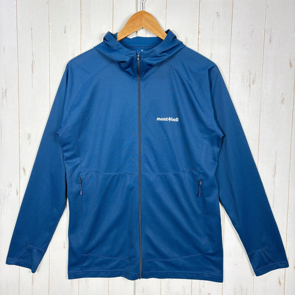 【Men's M ネイビー系】 Montbell ( モンベル ) クール パーカ Cool Parka ポリエステル ウェア トップス インナー シャツ フーディ 化繊 z00055378  化繊 フーディ インナー シャツ トップス ウェア