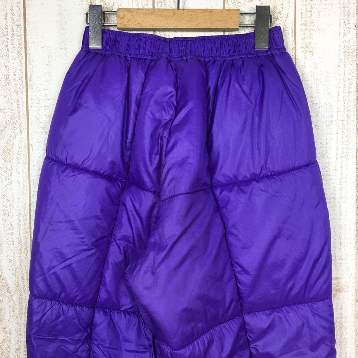 [Men's M Purple] Montbell Exceloft Insulated Pants, Padding, Asian Men's Synthetic Insulated Long Pants, Bottoms, Wear