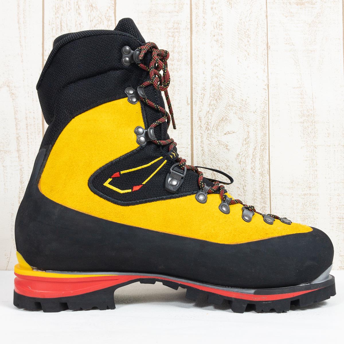 【Men's 27.3cm イエロー系】 La Sportiva ( ラ・スポルティバ ) ネパール キューブ Gtx Nepal Cube Gtx 厳冬期用 ワンタッチアイゼン対応 マウンテニアリング ブーツ 21K Men's  厳冬期用アルパインブーツ フットウェア