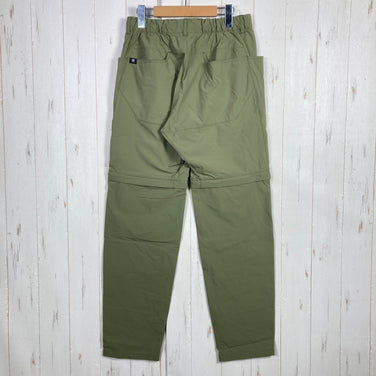 【Men's S グリーン系】 Millet ( ミレー ) マウンテン ストレッチ ジップオフパンツ Mountain Stretch Zip-Off Pants ナイロン ウェア ボトムス コンバーチブルパンツ z00054694  コンバーチブルパンツ ボトム