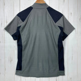 【Men's M グレー系】 Millet ( ミレー ) ハーフジップ ショートスリーブ ティー ウェア トップス インナー シャツ ショートスリーブシャツ 化繊 z00060375  化繊 ショートスリーブシャツ インナー シャツ トップス ウェア