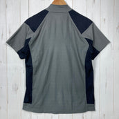 【Men's M グレー系】 Millet ( ミレー ) ハーフジップ ショートスリーブ ティー ウェア トップス インナー シャツ ショートスリーブシャツ 化繊 z00060375  化繊 ショートスリーブシャツ インナー シャツ トップス ウェア