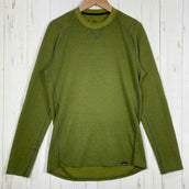 【Men's M グリーン系】 2013 Patagonia ( パタゴニア ) キャプリーン2 ライトウェイト クルー アジアフィット Capilene 2 LW Crew Asia Fit ポリエステル ウェア トップス インナー シャツ ロングスリーブTシャツ