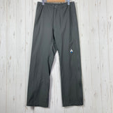【Men's M グレー系】 Montbell ( モンベル ) ストレッチ レイン フルジップ パンツ Stretch Rain Full Zip Pants ナイロン ウェア ボトムス ロングパンツ レインシェル z00059564  レインシェル ロングパン