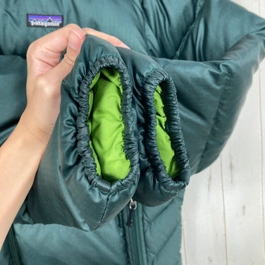 【Men's L グリーン系】 2007 Patagonia ( パタゴニア ) ダウン ジャケット Down Jacket Arboretum Green 生産終了モデル 入手困難 700フィルパワー グースダウン リップストップ ダウン ウェア トップス アウタ