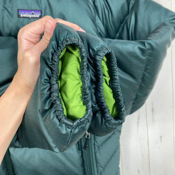 【Men's L グリーン系】 2007 Patagonia ( パタゴニア ) ダウン ジャケット Down Jacket Arboretum Green 生産終了モデル 入手困難 700フィルパワー グースダウン リップストップ ダウン ウェア トップス アウタ