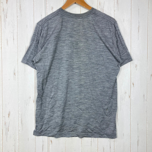 【Unisex M グレー系】 2024 Yamatomichi ( 山と道 ) 100% メリノ ライト クルーネック ポケット 100% Merino Light Crew Neck Pocket Gray Marl メリノウール100% 低温乾燥機対応 日本製