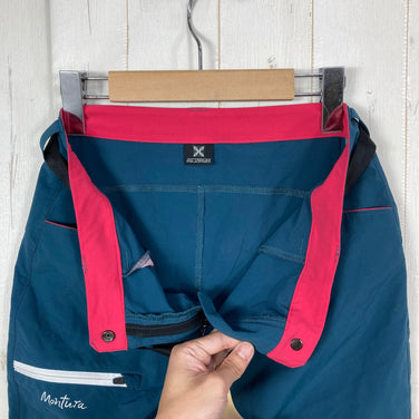 【Women's S ネイビー系】 Montura ( モンチュラ ) サファリ パンツ ウーマン Safari Pants Woman 4WAYストレッチ 耐久撥水 ウェア ボトムス ロングパンツ ソフトシェル z00060565  ソフトシェル ロングパンツ ボトム