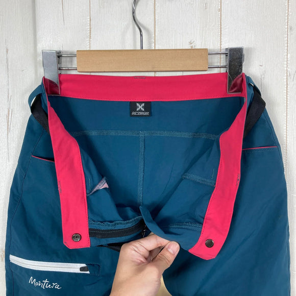 【Women's S ネイビー系】 Montura ( モンチュラ ) サファリ パンツ ウーマン Safari Pants Woman 4WAYストレッチ 耐久撥水 ウェア ボトムス ロングパンツ ソフトシェル z00060565  ソフトシェル ロングパンツ ボトム