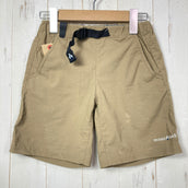【Kid's 120 ベージュ系】 Montbell ( モンベル ) ストレッチ O.D.ショーツ ナイロン ウェア ボトムス ショーツ ショートパンツ ソフトシェル z00056663  ソフトシェル ショーツ ショートパンツ ボトムス ウェア