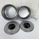 【OneSize シルバー系】 Uniflame ( ユニフレーム ) 山クッカー S Yama Cooker S アルミ製 2個セット スタッキング アルミ クックウェア クッカー コッフェル z00061562  クッカー コッフェル クックウェア-1