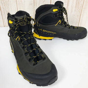 【Men's 27.3cm チャコール系】 La Sportiva ( ラ・スポルティバ ) トラバース X5 ゴアテックス TX5 GTX レザー 27I Men's Carbon / Yellow トレッキングブーツ フットウェア - 【公式】2ndGEAR（セカンドギア）Webショップ【登山用品・アウトドア用品専門 買取販売店】