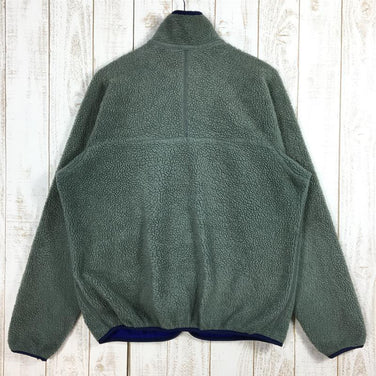 【Men's L グリーン系】 Patagonia ( パタゴニア ) レトロカーディガン Retro Cardigan （ベビーレトロ） ユーカリ×ブルーベリー アメリカ製 パイル フリース ジャケット 生産終了モデル 入手困難 23020 Internation - 【公式】2ndGEAR（セカンドギア）Webショップ【登山用品・アウトドア用品専門 買取販売店】