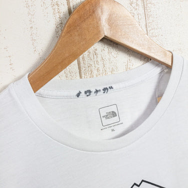 【Men's XL ホワイト系】 The North Face ( ザ・ノースフェイス ) エクスプローメッセージティー EXPLORE MESSAGE TEE ウェア トップス インナー シャツ ショートスリーブTシャツ クルーネック 化繊 z00050976 化 - 【公式】2ndGEAR（セカンドギア）Webショップ【登山用品・アウトドア用品専門 買取販売店】