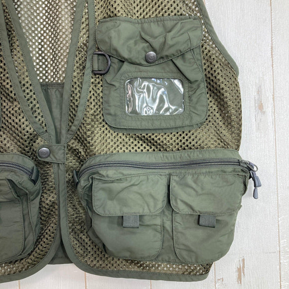 【Unisex M/L グリーン系】 Montbell ( モンベル ) ネイチャー ガイド ベスト Nature Guide Vest ナイロン ウェア トップス ベスト  z00060288   ベスト トップス ウェア