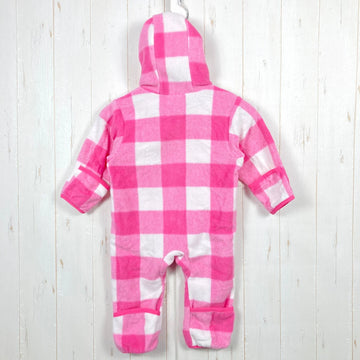 【Baby's 12MOS ピンク系】 Columbia ( コロンビア ) スノートップ ツー バンティング Snowtop II Bunting ポリエステル ウェア トップス アウター ジャケット フリース z00054038  フリース アウター ジャケット トップ - 0