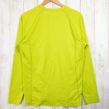 【Men's L イエロー系】 Montbell ( モンベル ) クールプリント ロングスリーブ ティー ポリエステル 1114233 Asian Men's 化繊 ロングスリーブTシャツ クルーネック インナー シャツ トップス ウェア - 【公式】2ndGEAR（セカンドギア）Webショップ【登山用品・アウトドア用品専門 買取販売店】