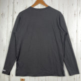 【Men's L グレー系】 Ridge Mountain Gear ( リッジマウンテンギア ) メリノ ベーシック ティー ロングスリーブ Merino Basic Tee Long Sleeve メリノウール ウェア トップス インナー シャツ ロングスリー