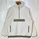 Columbia Tree Swallow Half Zip Fleece, Women's Large, Ivory. Polyester fleece top, outerwear, jacket, z00053560.