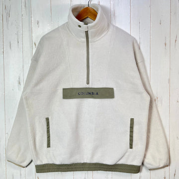 【Women's L アイボリー系】 Columbia ( コロンビア ) トゥリー スワロー ハーフジップ フリース Tree Swallow Half Zip Fleece ポリエステル ウェア トップス アウター ジャケット フリース z00053560  フリース