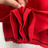 【Men's S Red】 Mammut Summit Long Sleeve Nylon Wear Tops Inner Shirt Long Sleeve T-Shirt Crew Neck Synthetic z00057535 Synthetic Long Sleeve T-Shirt