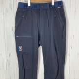 【Men's M ネイビー系】 Millet ( ミレー ) トリロジー ワン コーデュラ パンツ Trilogy One Cordura Pants ナイロン ウェア ボトムス ロングパンツ ソフトシェル z00056480  ソフトシェル ロングパンツ ボトム