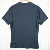 【Men's S チャコール系】 Arcteryx ( アークテリクス ) モータス クルー ショートスリーブ Motus Crew Short Sleeve ポリエステル X000007173 International Men's ブラックヘザー | Black - 【公式】2ndGEAR（セカンドギア）Webショップ【登山用品・アウトドア用品専門 買取販売店】
